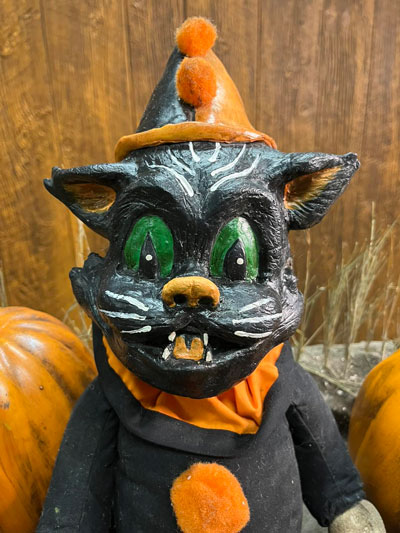 Cat Forevermore Doll Vintage Halloween Series