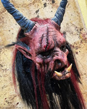 Crimson mask