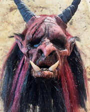 Crimson mask