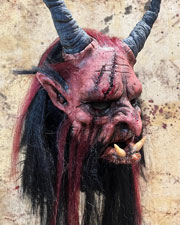 Crimson mask
