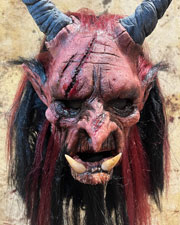Crimson mask