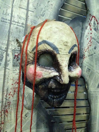 Doll face clown mask