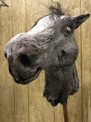 giddy up horse head prop