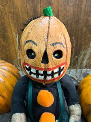 Jack-O-Lantern Forevermore Doll Vintage Halloween Series