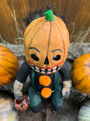 Jack-O-Lantern Forevermore Doll Vintage Halloween Series