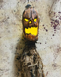 Jack-O-Lantern Swamp Stick