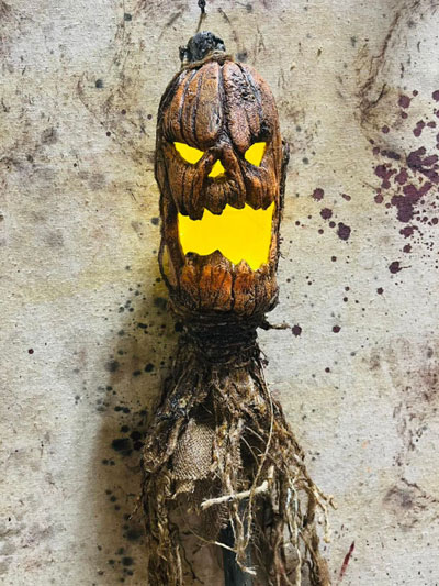 Jack-O-Lantern Swamp Stick