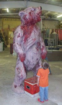 Mutant bear custom prop