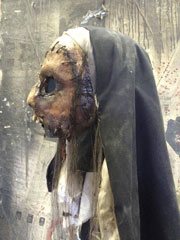 Rotted Nun custom mask picture 2 created by Pumpkin Pulp. Pumpkin Pulp buy and shop creepy scary horror halloween masks and props. Custom work also available. Located in Muncie, Indiana.