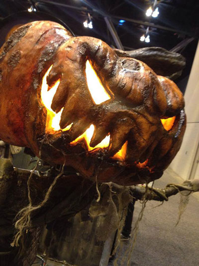 Twisted Jack-o animated custom prop