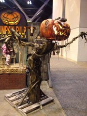 Twisted Jack-o animated prop