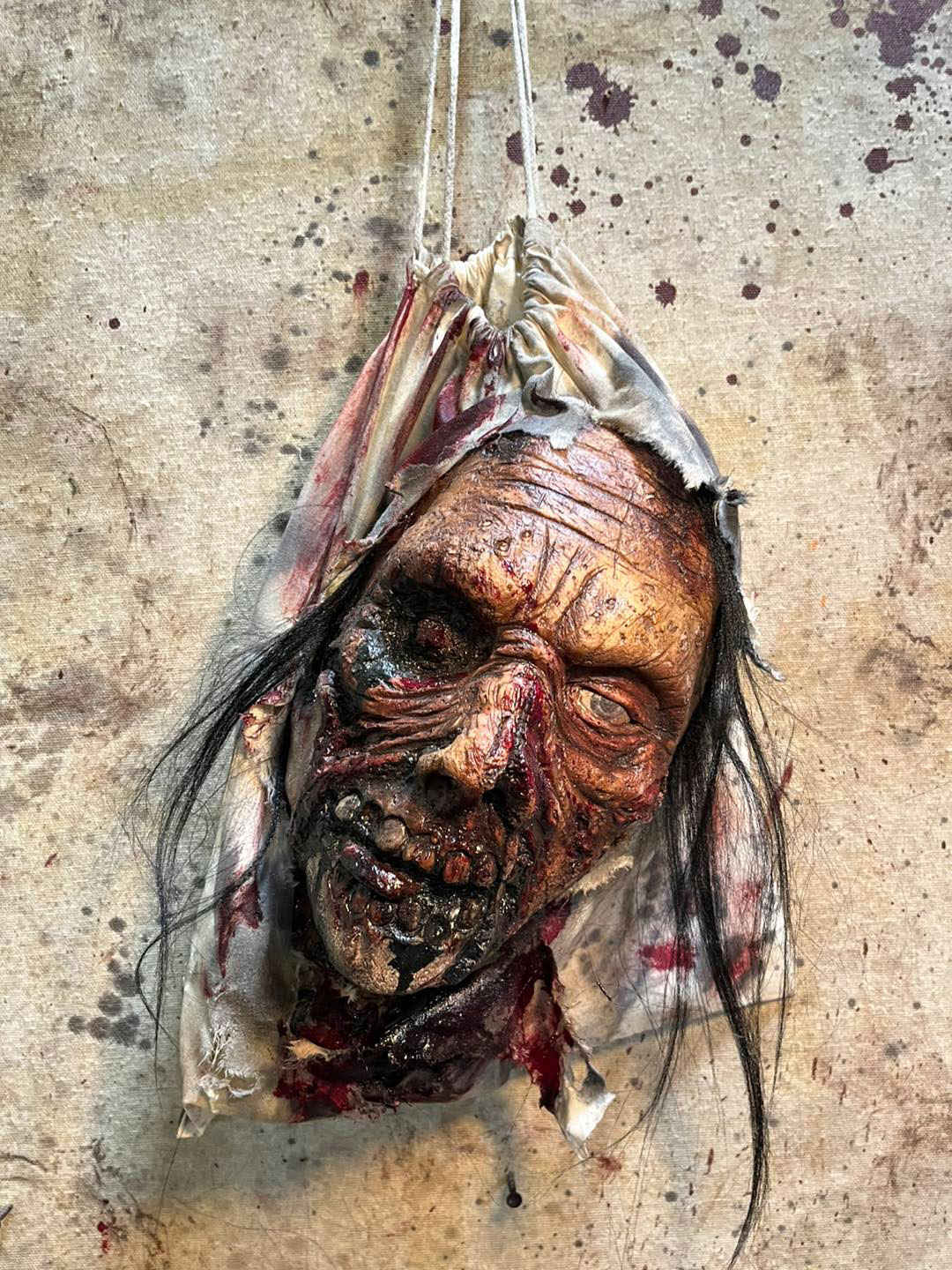 Zombie Head in a Bag