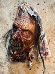 Zombie Head in a Bag